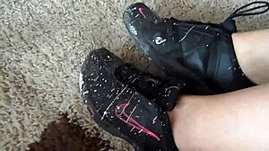 Sophie Plays At Home And Gets Naked At The End