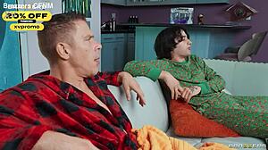 little 18+ swallows deep in brazzers scene, enter xvpromo for discount