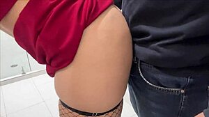 Tall Curvy Secretary Fucked In Office Bathroom Ends With Creampie