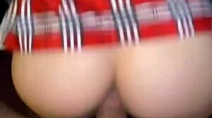 The young 18-year-old girl engages in passionate sex with her partner, exploring every intimate detail in their private encounter.