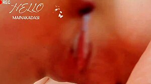 Japanese milf creampied in homemade sex