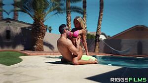 fit kitty explores outdoors