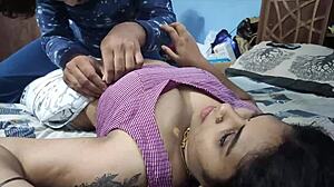 sister-in-law's tight saree catches naughty devar's hungry gaze