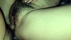 Maria's panties conceal tempting secrets.