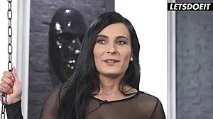 milf lexi dona pushes anal limits, stretched beyond her big ass