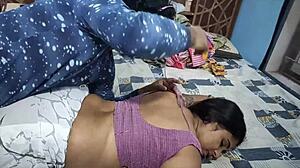 sister-in-law's tight saree catches naughty devar's hungry gaze