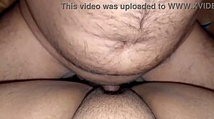 Desi Indian couple enjoys a relaxing stay in a cozy hotel room