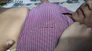 sister-in-law's tight saree catches naughty devar's hungry gaze