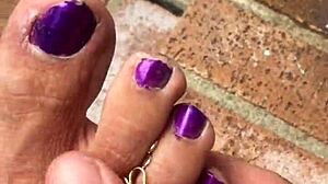 dirty feet in fetish close up