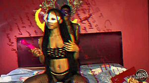 Two SEXY slim TEENS play before HARDCORE foursome with BIG BLACK DICKS