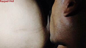 Milf went to swing party, fucked in booth, and came hard on black guy's big cock