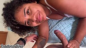 i waited for my husband to leave so i could offer my ass to my muscular brother-in-law who pounds this slut's tight hole hard