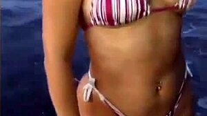 this girl showcases her amazing body 😍