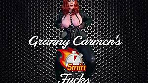 angelic granny elegance enjoys romantic missionary fuck to creampie