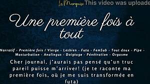 first time feelings in french futa audio