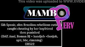 Gih Spanich Slim Brazilian Rebellious Cutie Caught Cheating By Her Boyfriend Then Punished Dap Anal Dry Version Roman Bj Handjob Footjob Spit Bbc Rimming Ob522.