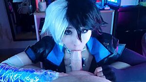 pervy roommate craved luna snow cosplay, so i took control in domination trailer
