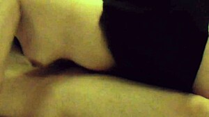 homemade amateur big tits girl in black underwear makes me erect with blowjob and titjob and cums a lot in cowgirl position