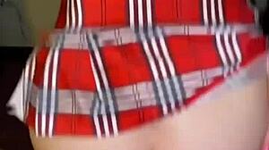 The young 18-year-old girl engages in passionate sex with her partner, exploring every intimate detail in their private encounter.