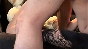 Latina assistant's quick ass tease in the office