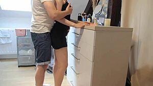 I Pumped Cum Into My Stepsister Before A Family Dinner - Hot Creampie