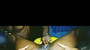 African Teen In Yellow Dress!