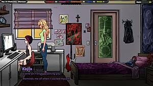 Jane encounters depraved subway incident in hentai game