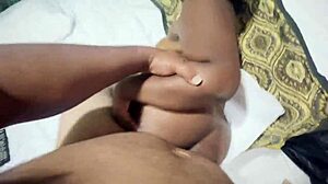 Big ass stepsister surprised by stepbrother's dare