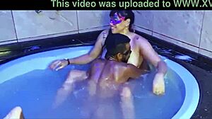 Amateur interracial encounter with big ass