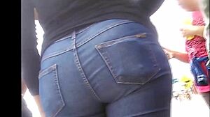 culona en jeans apretados teen with big candid ass