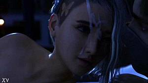 Projekt Passion Petite Teen Sucks Cock to Facial