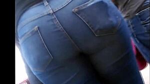 culona en jeans apretados teen with big candid ass