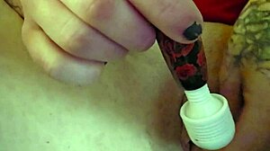 Enjoying private solo time with personal pleasures