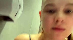 Unexpected Squirting in the Changing Room: Horny Teen's Secret