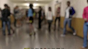 Let's play Casey's Fall part 2 outdoors with redhead 😊