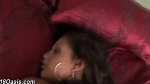 Masturbating teen sucks