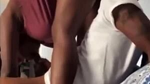 exploring intimate zones with gentle tongue touches