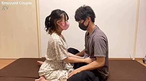 Emu Yumi's Pussy Squirts Unstoppably From Intense Fingering!