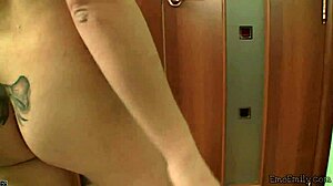 teen emo emily gets naked and masturbates