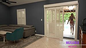 busty stepmom stephanie love caught in naughty act