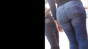 culona en jeans apretados teen with big candid ass