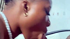 Naija Babe Candy Sucks Huge Monster Cock Deeply
