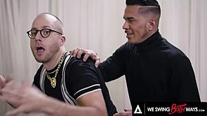 we swing both ways - casting agent pristine edge & her director fuck the bisexual model they hired 😈