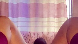 big ebony girl enjoys solo pleasure