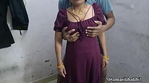 Indian desi bhabhi aishwarya fucked in hot velvet dress!