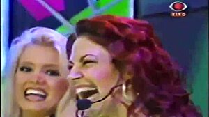 Brazilian Team Cat Girls Perform Sexy Dance. They Do Striptease On TV.