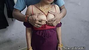 Indian desi bhabhi aishwarya fucked in hot velvet dress!