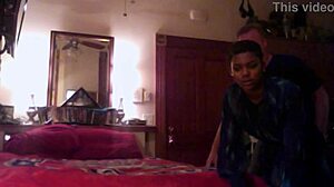 Blue has hardcore sex on candid camera