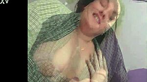 taylor bbw milf pov hand job & dirty talk with cum shot