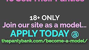 tiny young 18+ asian teen 18+ VIBRATES her clit until her tight little 18+ pussy CUMS hard - the panty bank.